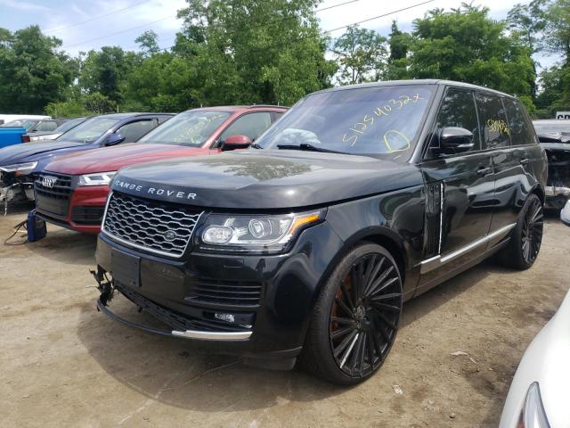 Photo 2 from auction – 2016 LAND ROVER RANGE ROVE with VIN SALGS2EF8GA309634