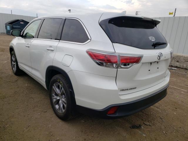 Фото 3 с аукциона – 2015 TOYOTA HIGHLANDER с VIN 5TDBKRFH4FS139462