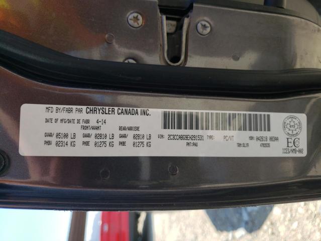 Photo 10 from auction – 2014 CHRYSLER 300 S with VIN 2C3CCABG9EH291531
