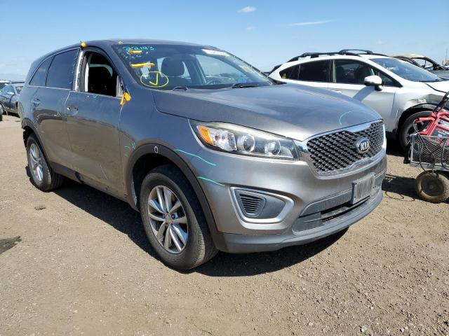 KIA SORENTO LX 2016 with VIN 5XYPG4A3XGG014387 - Photo from auction
