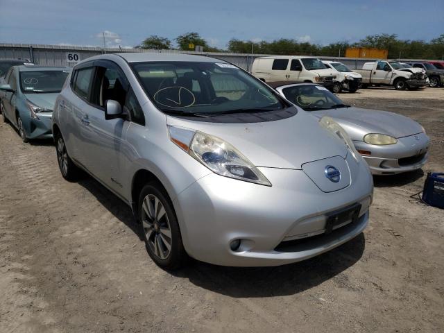 NISSAN LEAF S 2015 z numerem VIN 1N4AZ0CP7FC318844 - Zdjęcie z aukcji