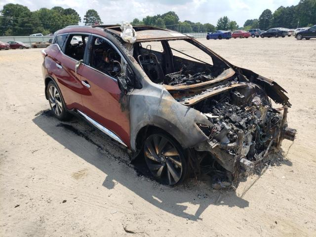 NISSAN MURANO S 2016 with VIN 5N1AZ2MG0GN166363 - Photo from auction