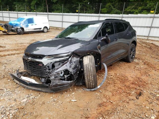 Photo 2 from auction – 2021 CHEVROLET BLAZER RS with VIN 3GNKBERS0MS584331