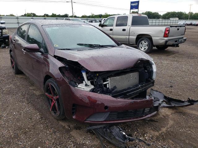KIA FORTE LX 2018 with VIN 3KPFL4A71JE248240 - Photo from auction