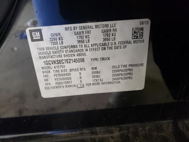 Photo 10 from auction – 2014 CHEVROLET SILVERADO with VIN 1GCVKSEC7EZ145098