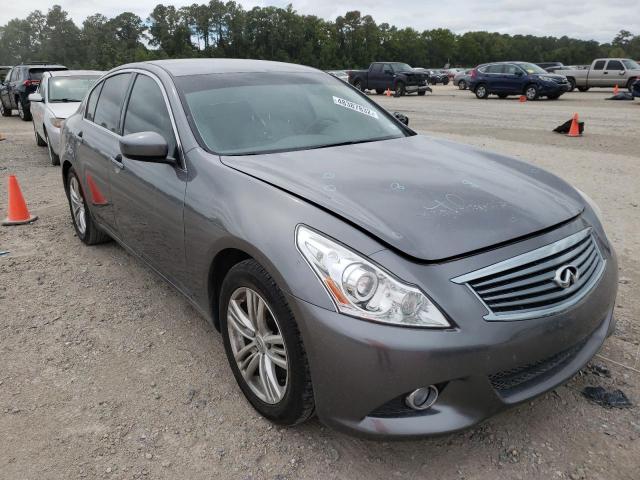 INFINITI G25 BASE 2012 with VIN JN1DV6AP6CM812095 - Photo from auction