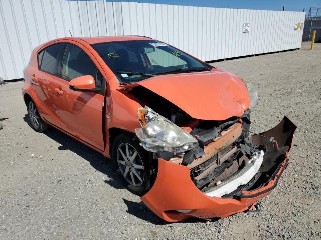 TOYOTA PRIUS C 2012 with VIN JTDKDTB36C1005773 - Photo from auction