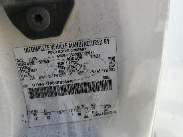 Photo 10 from auction – 2006 FORD F350 SUPER with VIN 1FDWF37P66EB88446