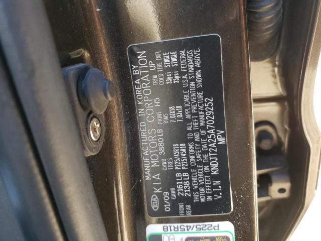 Photo 10 from auction – 2010 KIA SOUL + with VIN KNDJT2A25A7029252
