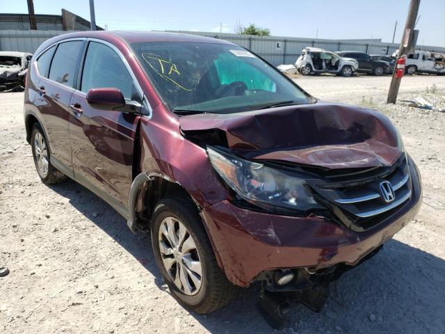 HONDA CR-V EX 2014 with VIN 5J6RM4H5XEL025863 - Photo from auction