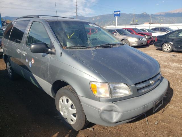 Photo 1 from auction – 2000 TOYOTA SIENNA LE with VIN 4T3ZF13C5YU217133