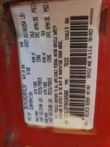Photo 10 from auction – 1999 DODGE DAKOTA with VIN 1B7GL22Y9XS305886