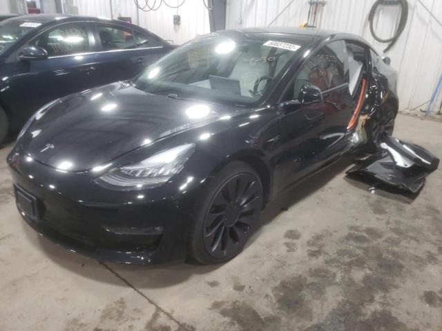 Photo 2 from auction – 2021 TESLA MODEL 3 with VIN 5YJ3E1EC6MF856353