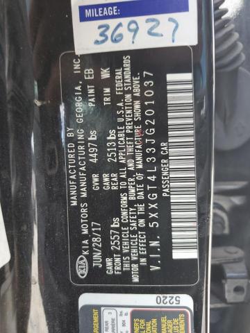 Photo 10 from auction – 2018 KIA OPTIMA LX with VIN 5XXGT4L33JG201037