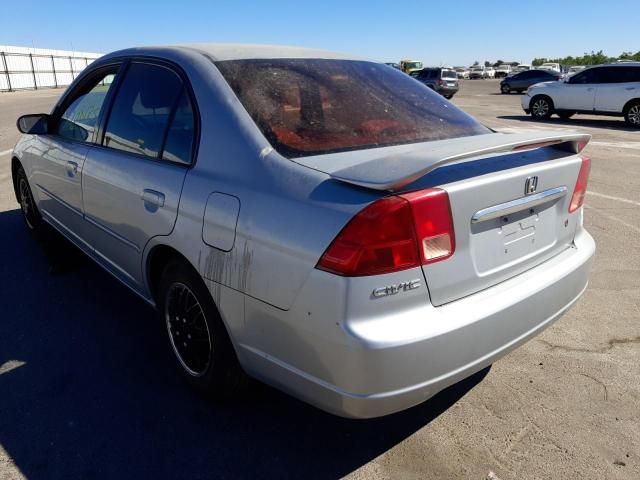 Photo 3 from auction – 2001 HONDA CIVIC EX with VIN 2HGES26721H531957
