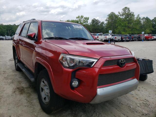 Photo 1 from auction – 2016 TOYOTA 4RUNNER SR with VIN JTEBU5JR0G5324193