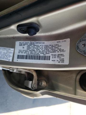 Photo 10 from auction – 2002 TOYOTA HIGHLANDER with VIN JTEGF21A120036939