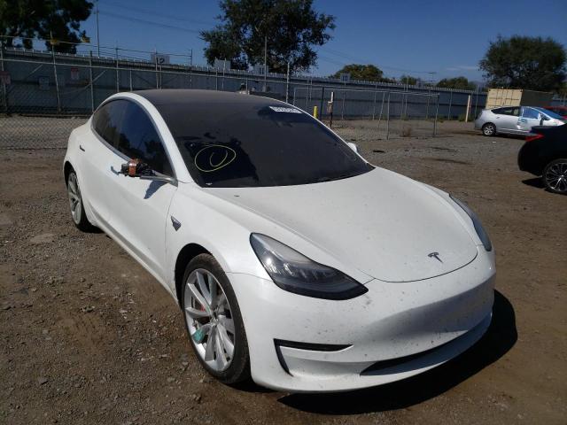 TESLA MODEL 3 2018 with VIN 5YJ3E1EB4JF074586 - Photo from auction