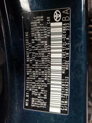 Photo 10 from auction – 2018 TOYOTA COROLLA L with VIN 5YFBURHE7JP774013