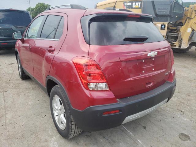 Photo 3 from auction – 2015 CHEVROLET TRAX 1LT with VIN KL7CJLSBXFB222341