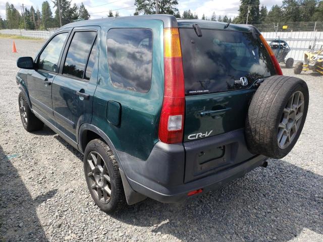 Photo 3 from auction – 2002 HONDA CR-V EX with VIN JHLRD78812C076443