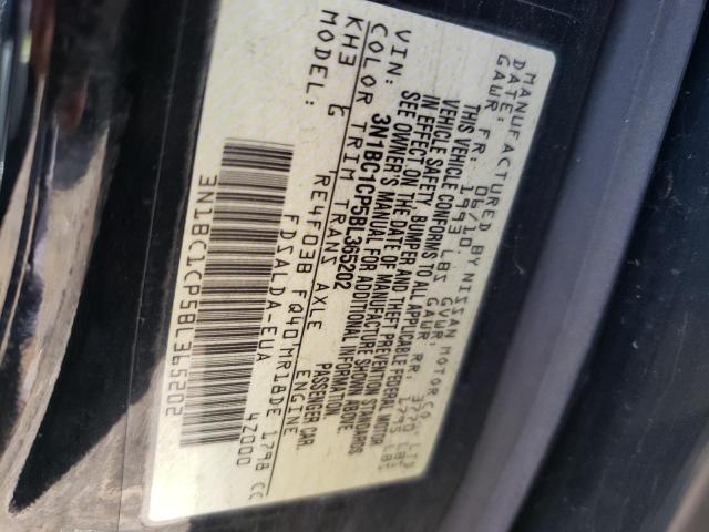 Zdjęcie 10 z aukcji – 2011 NISSAN VERSA S z VIN 3N1BC1CP5BL365202