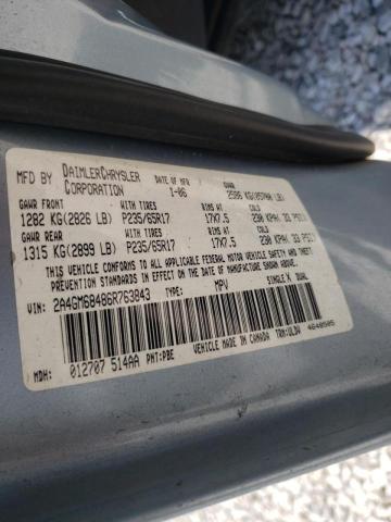 Photo 10 from auction – 2006 CHRYSLER PACIFICA T with VIN 2A4GM68486R763843