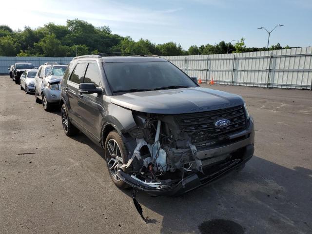 FORD EXPLORER S 2017 with VIN 1FM5K8GT4HGE07056 - Photo from auction