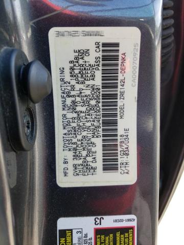 Photo 10 from auction – 2013 TOYOTA COROLLA BA with VIN 5YFBU4EE9DP096201