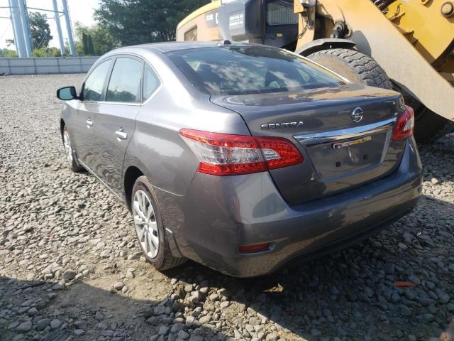 Photo 3 from auction – 2015 NISSAN SENTRA S with VIN 3N1AB7AP5FL633563