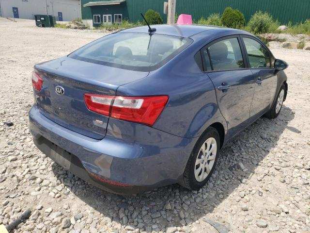 Photo 4 from auction – 2016 KIA RIO LX with VIN KNADM4A37G6596072