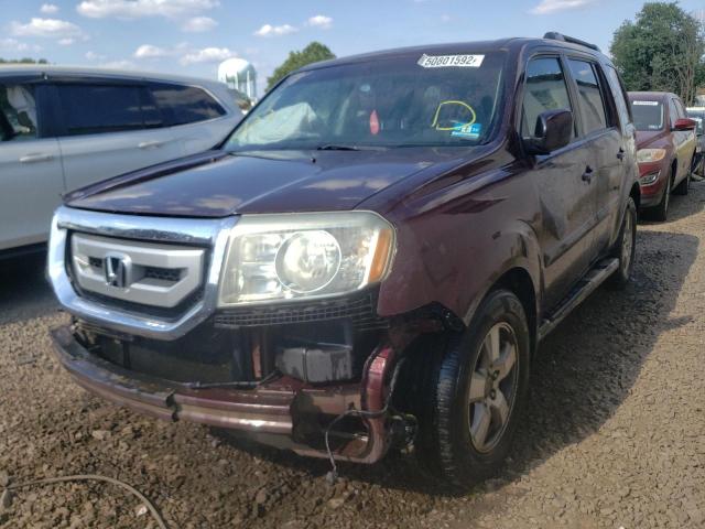 Photo 2 from auction – 2009 HONDA PILOT EXL with VIN 5FNYF48689B030489