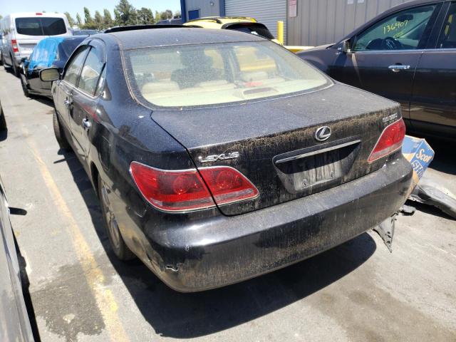 Photo 3 from auction – 2005 LEXUS ES 330 with VIN JTHBA30G055108552