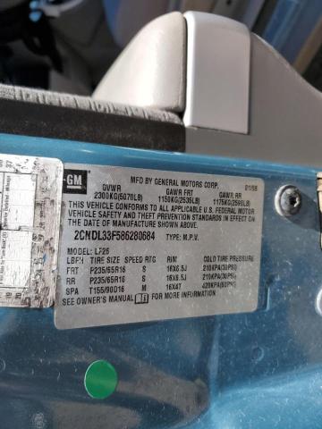 Photo 10 from auction – 2008 CHEVROLET EQUINOX LT with VIN 2CNDL33F586280684