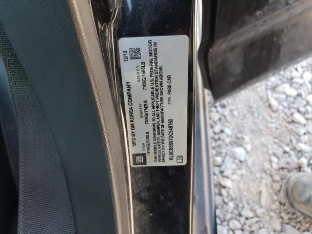 Photo 10 from auction – 2013 CHEVROLET SPARK LS with VIN KL8CB6S97DC548760