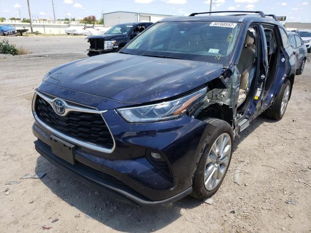 Photo 2 from auction – 2021 TOYOTA HIGHLANDER with VIN 5TDYARAH0MS008448