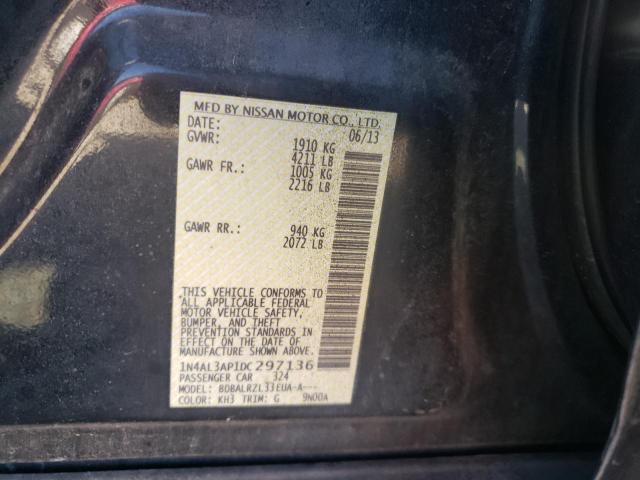 Photo 10 from auction – 2013 NISSAN ALTIMA 2.5 with VIN 1N4AL3AP1DC297136