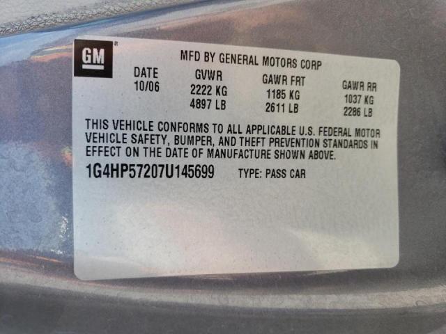 Photo 10 from auction – 2007 BUICK LUCERNE CX with VIN 1G4HP57207U145699