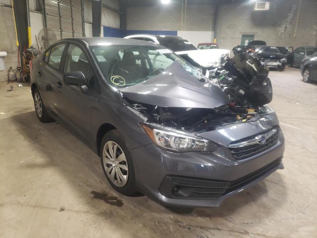 SUBARU IMPREZA 2022 with VIN 4S3GKAB61N3607644 - Photo from auction