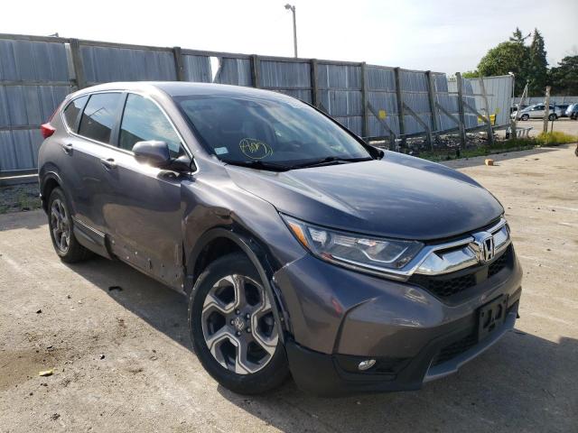 Photo 1 from auction – 2018 HONDA CR-V EX with VIN 7FARW2H56JE082776