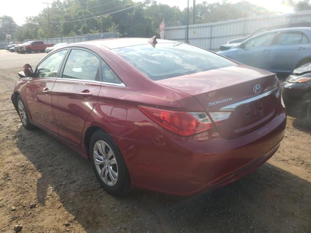 Photo 3 from auction – 2011 HYUNDAI SONATA GLS with VIN 5NPEB4AC5BH189766