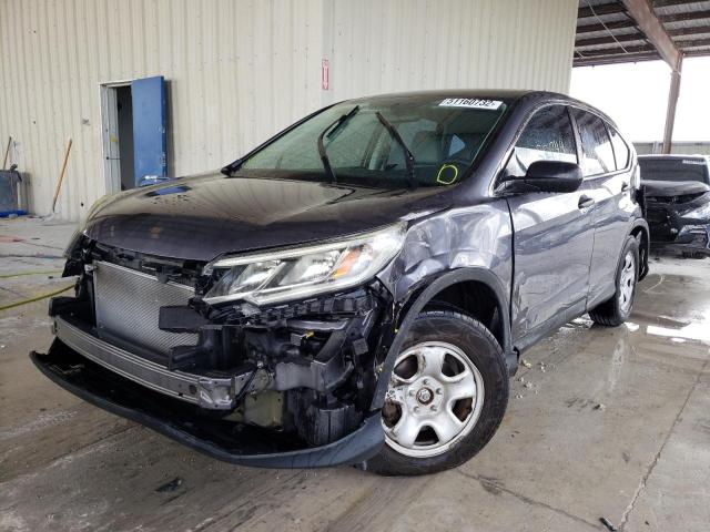Photo 2 from auction – 2016 HONDA CR-V LX with VIN 2HKRM3H30GH562179