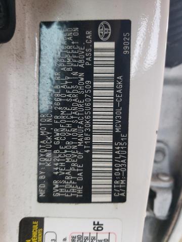 Photo 10 from auction – 2005 TOYOTA CAMRY LE with VIN 4T1BF30K65U607509