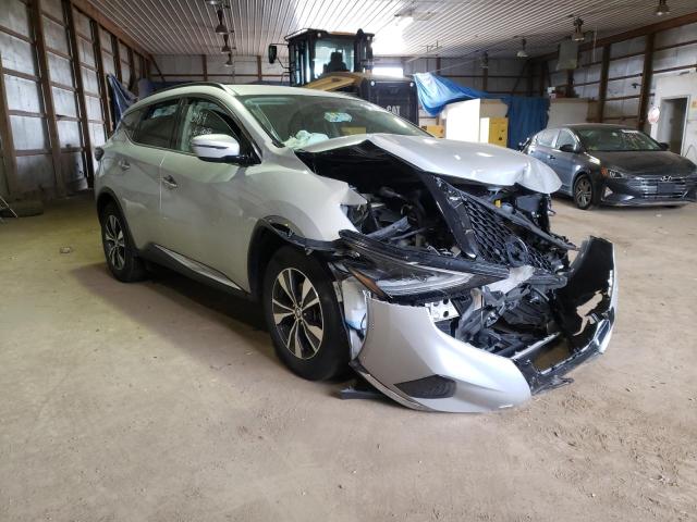 NISSAN MURANO SV 2020 with VIN 5N1AZ2BS0LN100154 - Photo from auction