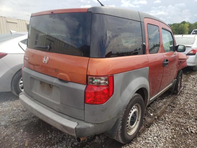 Photo 4 from auction – 2004 HONDA ELEMENT LX with VIN 5J6YH18314L013984