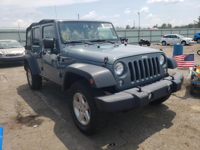 JEEP WRANGLER U 2015 with VIN 1C4BJWDG3FL722375 - Photo from auction