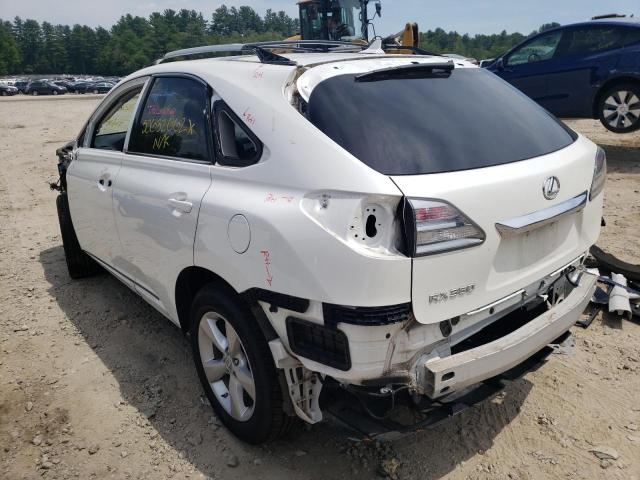 Photo 3 from auction – 2011 LEXUS RX 350 with VIN JTJBK1BA6B2015816