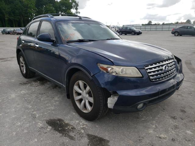 INFINITI FX35 2005 with VIN JNRAS08W15X207115 - Photo from auction