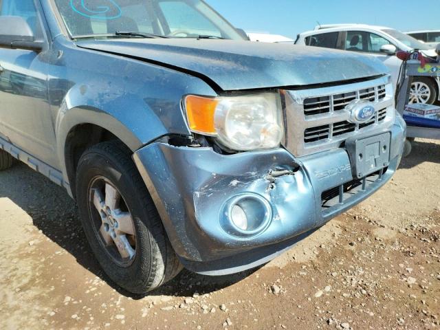 Photo 9 from auction – 2010 FORD ESCAPE XLT with VIN 1FMCU9DG6AKB94175