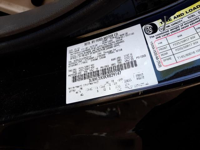 Photo 10 from auction – 2012 LINCOLN MKZ with VIN 3LNHL2JC0CR829147